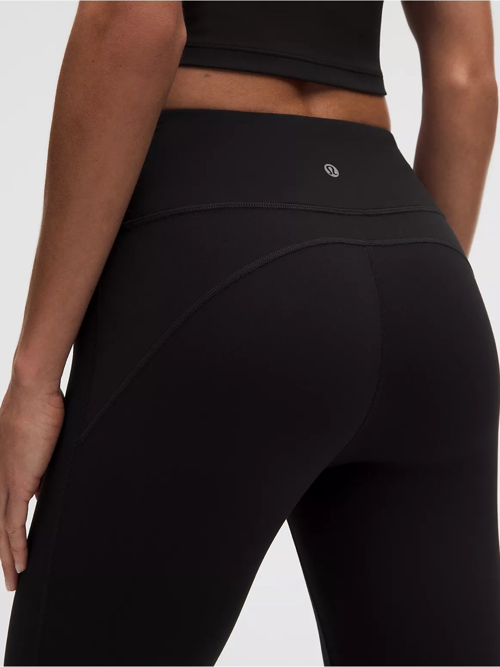 lululemon Groove Nulu High-Rise Flared Pants Short Black Size 10